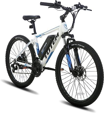 Totem Electric Bike for Adults 26”, Electric Mountain Bicycle 350W ...